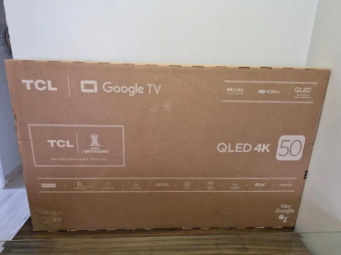 SMART TV TCL 50" QLED 4K _ NOVA (DE SORTEIO) 