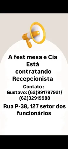 ? Vaga para recepcionista
