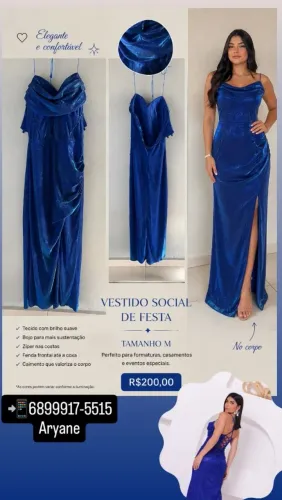 Vestido festa