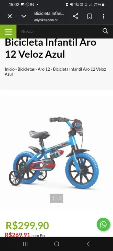 Bicicleta aro 12