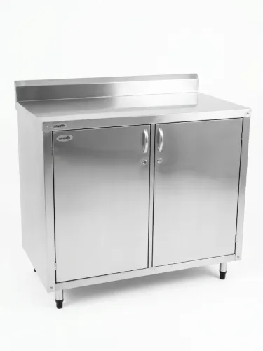Lote de Armários em Aço Inox