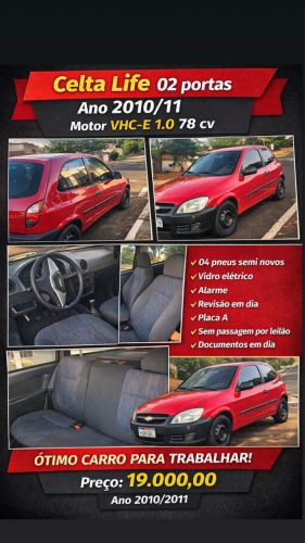 Imagem de Chevrolet Celta Life/ LS 1.0 MPFI 8V Flexpower 3P 2011