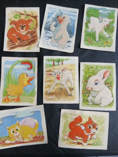 Figurinha filhotes e fofinhos 1989