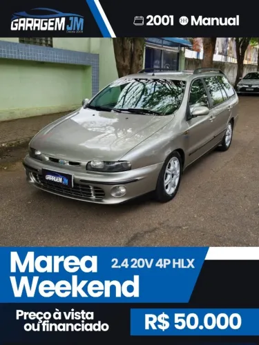 Fiat Marea Weekend HLX 2.4 MPI 20V 4P Mec. 2001