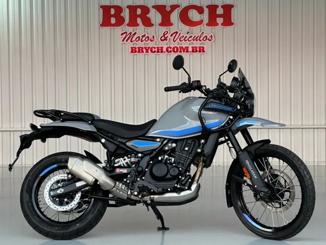 HIMALAYAN 450 MID SLATE POPPY BLUE ABS CINZA 2026/2026