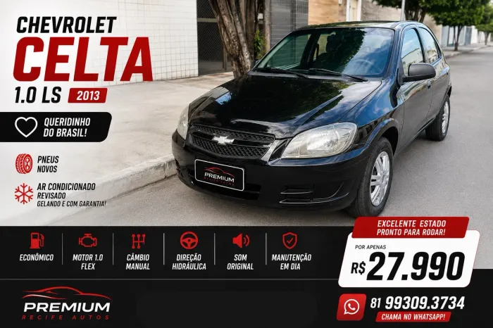 Chevrolet Celta Life/ LS 1.0 MPFI 8V Flexpower 3P 2013