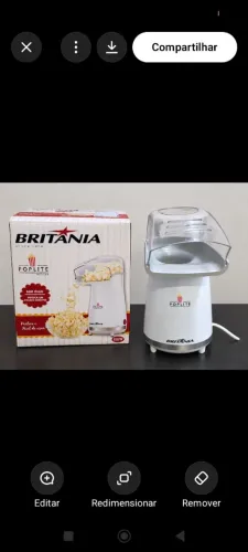 Pipoqueira elétrica