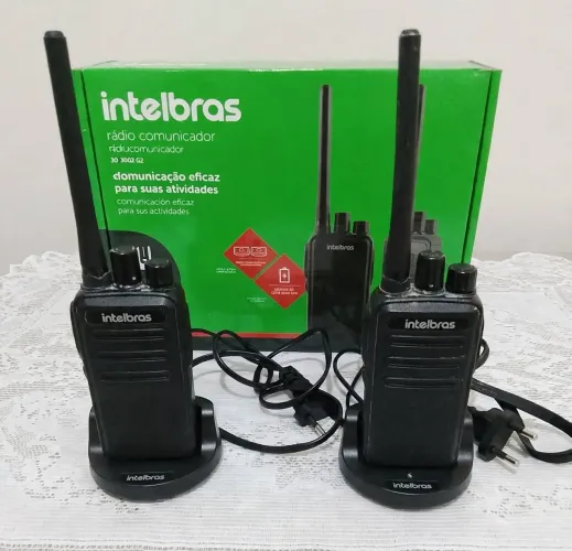 RÁDIO COMUNICADOR INTELBRAS 20KM USADO