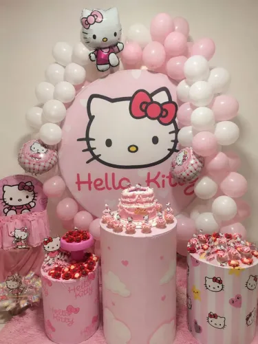 Vendo Kit decoração de festa Cilindro e Painel