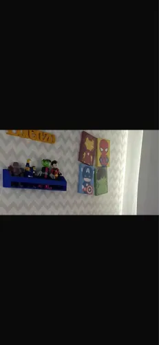 Prateleira para quarto brinquedos