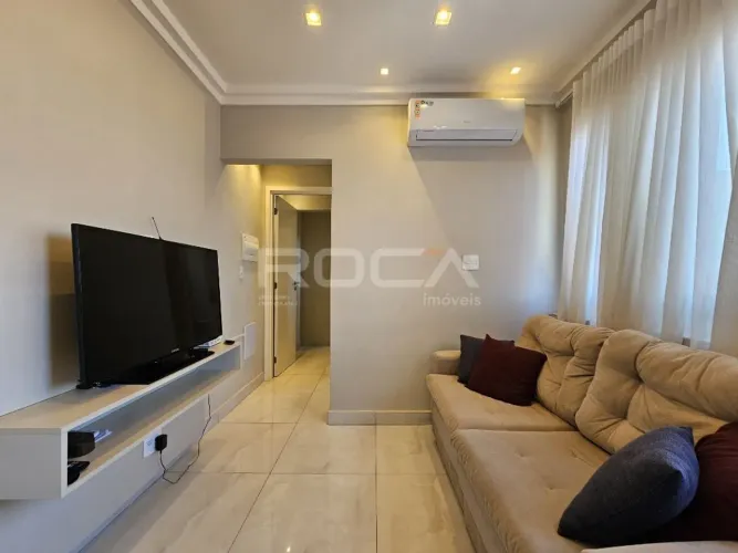 Apartamento Mobiliado para alugar com 1 quarto no bairro Jardim Paulista, em Ribeirão Pret