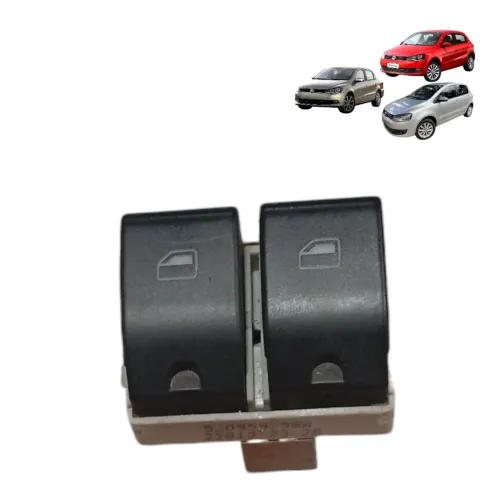 Botao Duplo Vidro Eletrico Gol Fox Voyage 2014 S 35652