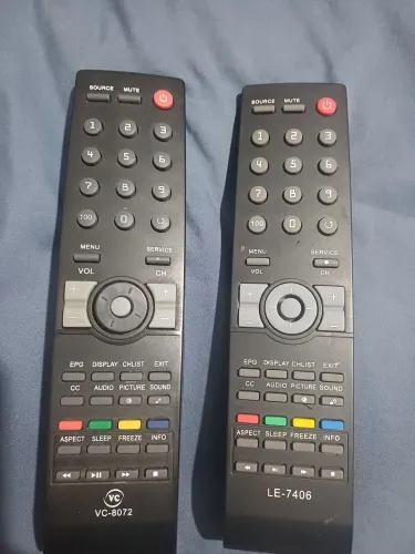 Controles remotos funcionando perfeitamente