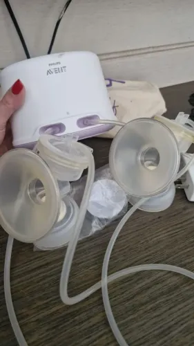 Extrator de Leite Philips AVENT-DUPLO SILENCIOSO + 2 BRINDES