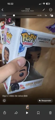 Funko Simon RESERVADO caixa com avarias