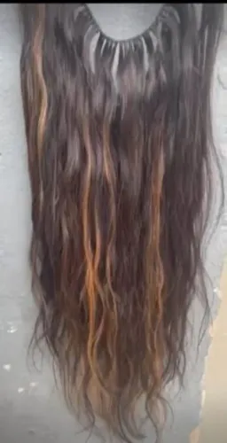 3 telas de Cabelo humano 55/60 centímetros 