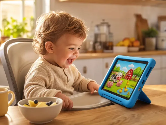 Tablet ótimo para criança filmes e vídeosem. Geral