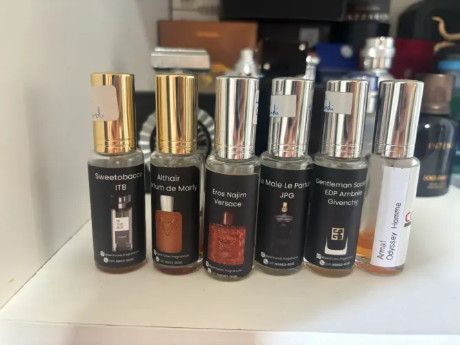 Kit decants de perfumes