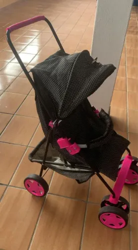 Carrinho de boneca bebê reborn 