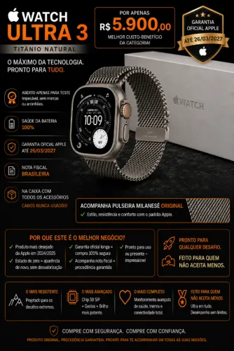 Apple Watch Ultra 3 - Milanese