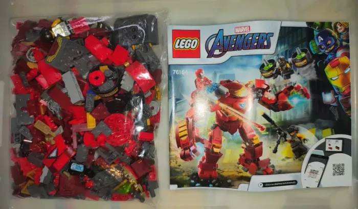 LEGO Marvel 76164 - Homem de Ferro Hulkbuster (100% Completo)