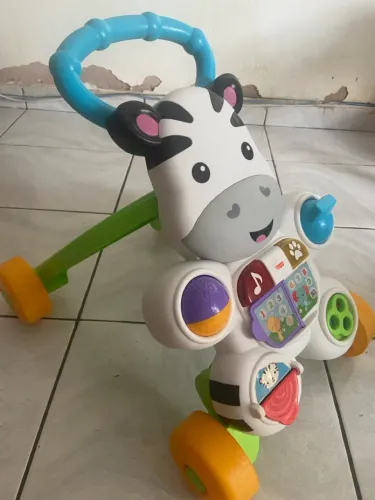 Andador Zebra Fisher Price