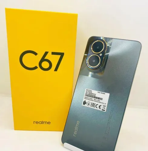 Telefone Tooop - Realme C67 - Preto - Black - Versão Global+ Entrega Grátis - Bateria 5k