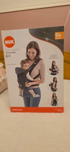 Canguru NUK Baby Carrier Supreme Comfort 4 em 1 - Na Caixa