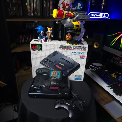 Mega Drive 1 (16 BITS) Console Japonês. Kit completo