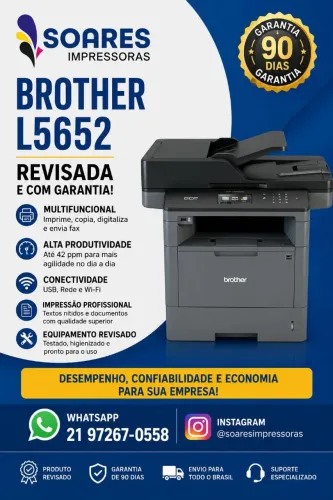Vendo impressora brother L5652 