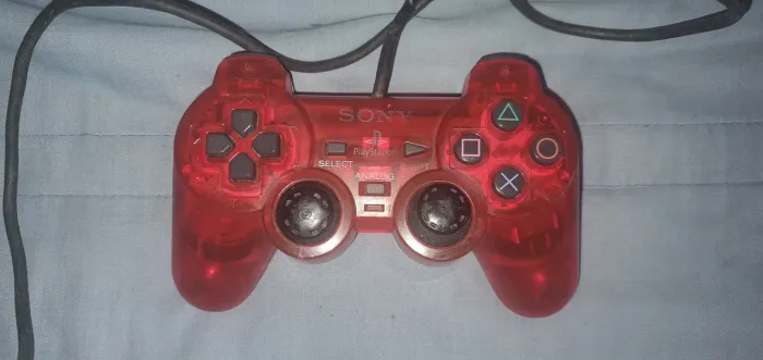 Controle de ps2 vermelho