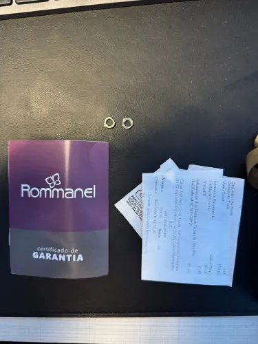 Brinco rommanel (nota fiscal + nunca usado)