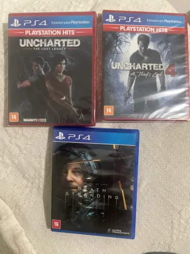 Uncharted 4 + Lost Legacy + Death Stranding