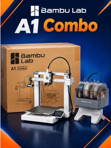 Impressora 3D Bambu Lab A1 Combo + AMS Lite - Nova