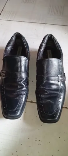 Sapato social masculino Rafarillo em couro legítimo tamanho 40