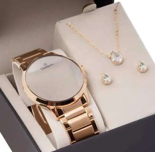 RELÓGIO FEMININO ROSÉ