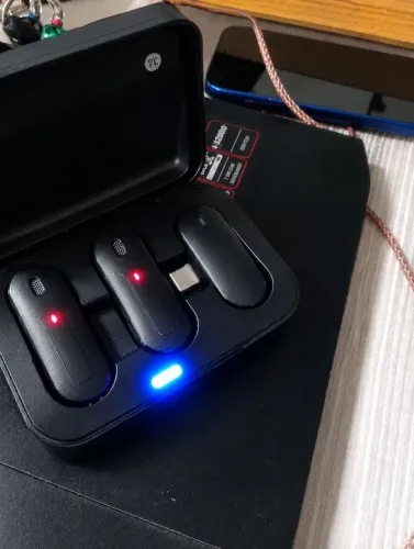 Microfone de Lapela bluetooth 
