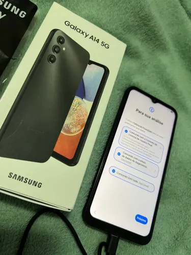 Celular Samsung A14 usado ótimo