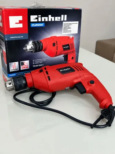 Furadeira de Impacto Einhell Classic TH-ID 13 - 13mm - 550W