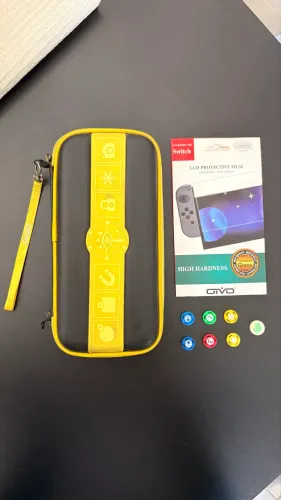Case e película de vidro Switch 