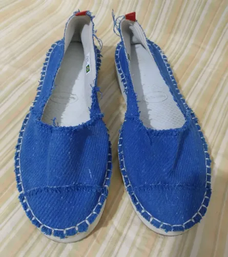 Havaianas azul feminina , tamanho 35 