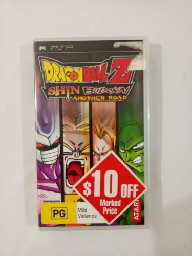 Jogo Dragon Ball Z Shin Budokai Another Road Psp Original Completo