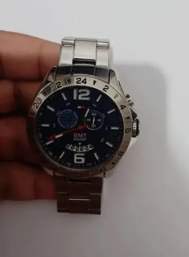 Relógio Masculino Tommy Hilfiger GMT (Modelo 1790975 / Baron)