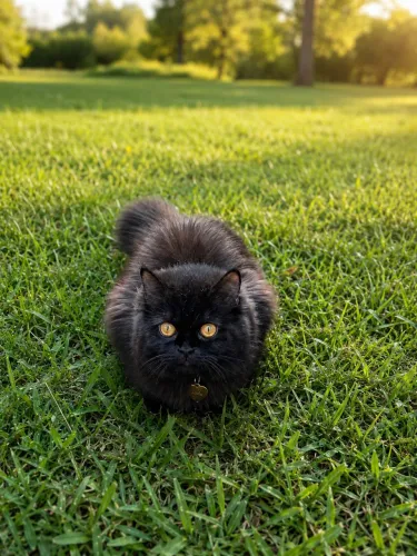 Gata persa procura de um macho