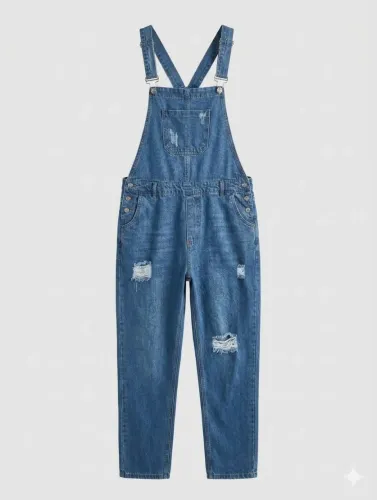 Macacão Jeans Novo