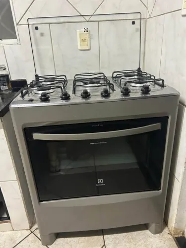 Fogão 5 bocas Electrolux Inox