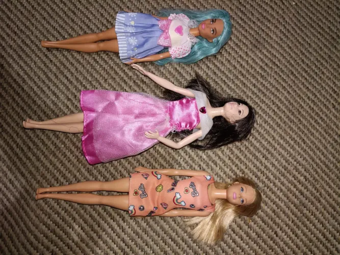 Barbies, três peças originais Mattel 