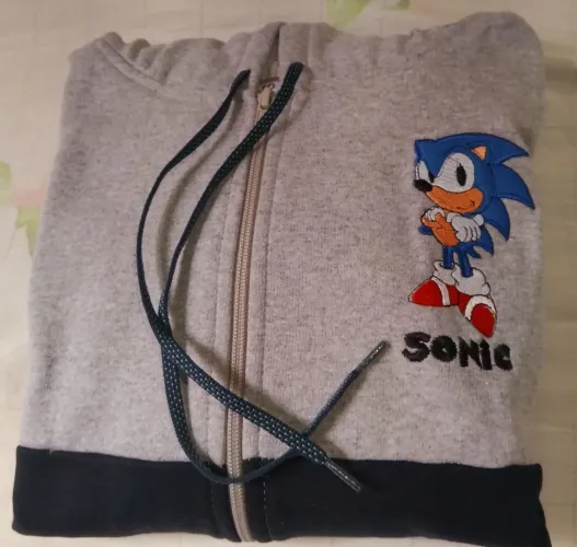 Conjunto moletom infantil novo