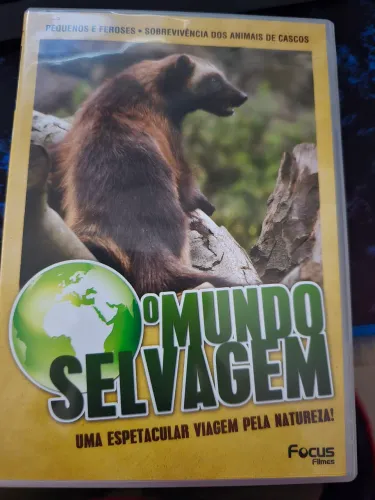 DVD O Mundo Selvagem Animais Da Montanha E Sua Sobrevivência