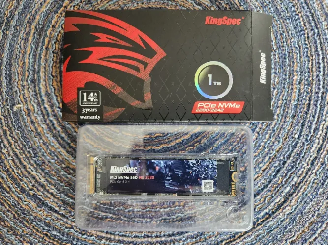Ssd m2 gen3 x4 Kingspec 1 tb